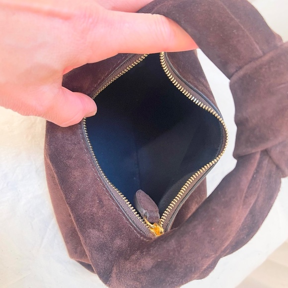 Khaite  Small Beatrice Suede Hobo Bag - Picture 8 of 11